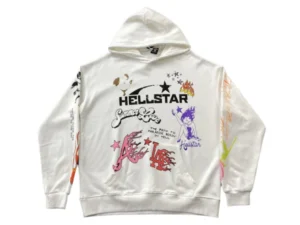 Hellstar White Hoodie