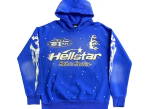 Hellstar "Path To Paradise" Blue Hoodie