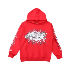 Hellstar "Records" Red Hoodie