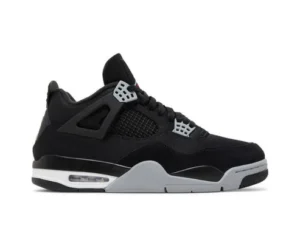 JORDAN 4 x BLACK CANVAS