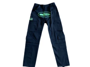 CORTEIZ ALCATRAZ CARGO PANTS BLACK/GREEN