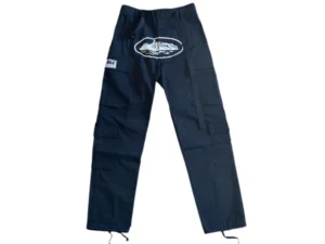 CORTEIZ ALCATRAZ CARGO PANTS BLACK/WHITE