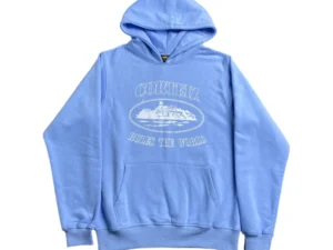 CORTEIZ ALCATRAZ HOODIE BABY BLU