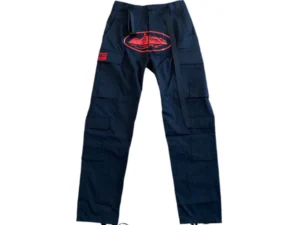CORTEIZ GUERILLAZ CARGO PANTS RED/BLACK