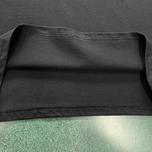 CORTEIZ OG ALCATRAZ TEE TRIPLE BLACK