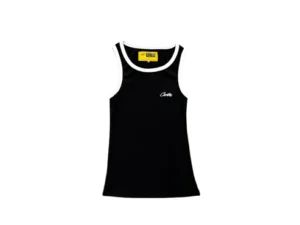 CORTEIZ OG CONTRAST TANK TOP BLACK