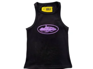 CORTEIZ RTW OG WOMEN'S ALCATRAZ TANK TOP BLACK PURPLE