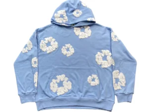 DENIM TEARS COTTON WREATH HOODIE BABY BLUE