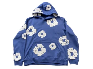 DENIM TEARS COTTON WREATH HOODIE BLUE