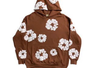 DENIM TEARS COTTON WREATH HOODIE BROWN