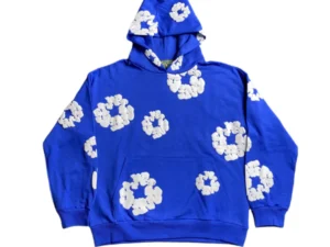 DENIM TEARS COTTON WREATH HOODIE DEEP BLUE