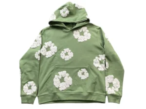 DENIM TEARS COTTON WREATH HOODIE LIGHT GREEN