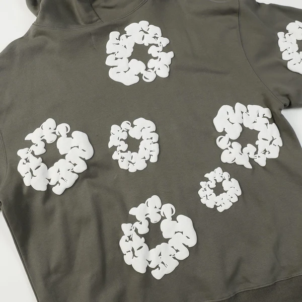 DENIM TEARS COTTON WREATH HOODIE OLIVE