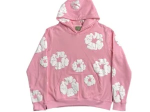 DENIM TEARS COTTON WREATH HOODIE PINK