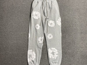 DENIM TEARS COTTON WREATH SWEATPANTS GREY