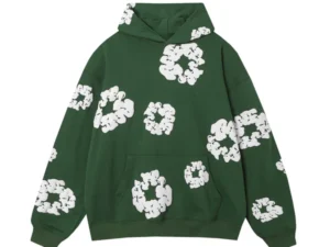 DENIM TEARS COTTON WREATH HOODIE DARK GREEN