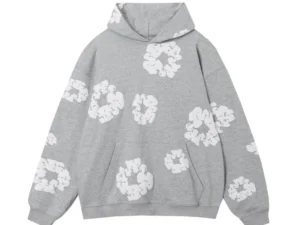 DENIM TEARS COTTON WREATH HOODIE GREY