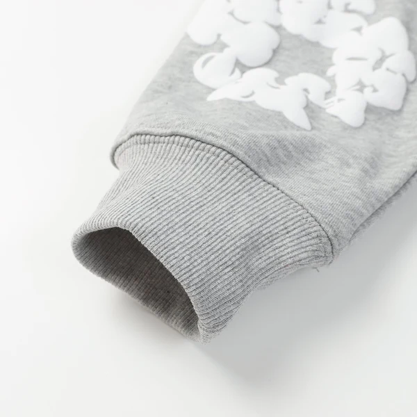 DENIM TEARS COTTON WREATH HOODIE GREY