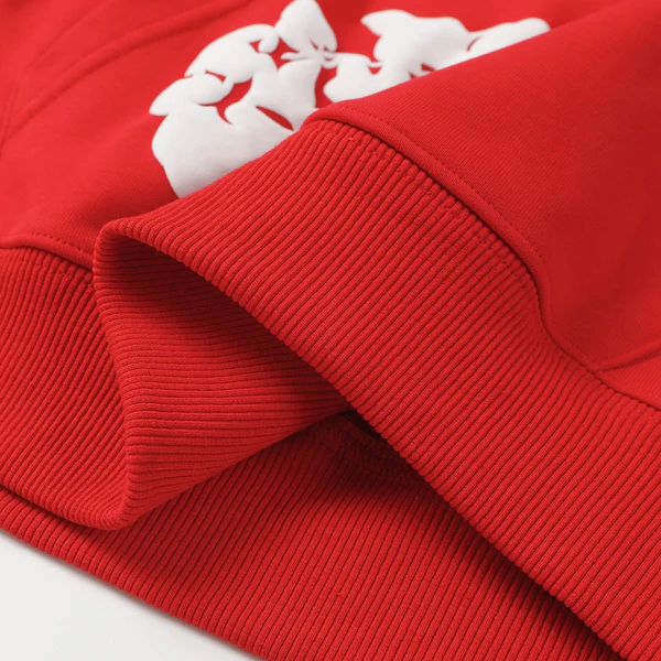 DENIM TEARS COTTON WREATH HOODIE RED