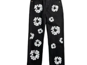 DENIM TEARS x LEVI'S COTTON WREATH JEANS BLACK