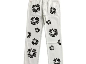 DENIM TEARS x LEVI'S COTTON WREATH JEANS WHITE