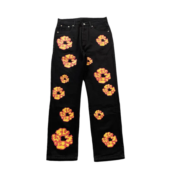 DENIM TEARS x OFFSET JEANS BLACK
