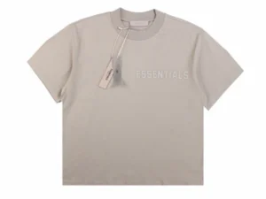FEAR OF GOD ESSENTIALS T-SHIRT STONE GREY