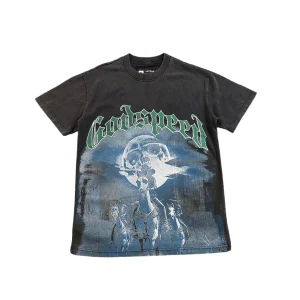 GODSPEED AMIGOS T-SHIRT WASHED BLACK