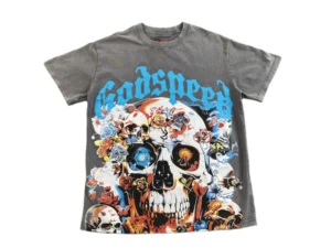 GODSPEED ETERNAL DREAM T-SHIRT WASHED GREY