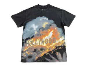 GODSPEED HOLLYWEIRD T-SHIRT WASHED BLACK