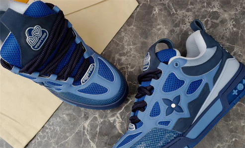 LV SKATE SNEAKER BLUE