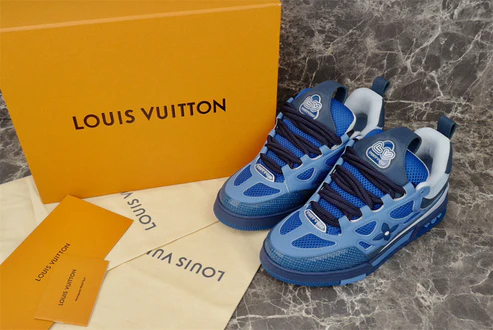LV SKATE SNEAKER BLUE