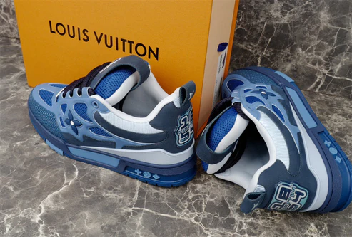 LV SKATE SNEAKER BLUE