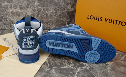 LV SKATE SNEAKER BLUE