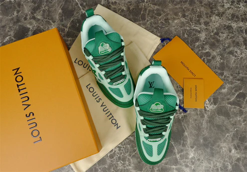 LV SKATE SNEAKER GREEN