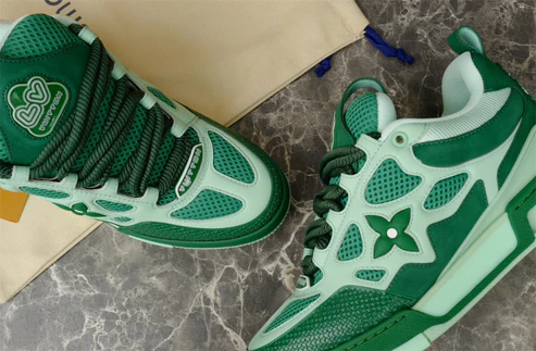 LV SKATE SNEAKER GREEN