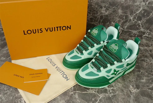 LV SKATE SNEAKER GREEN
