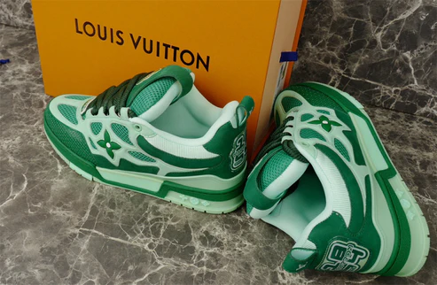 LV SKATE SNEAKER GREEN