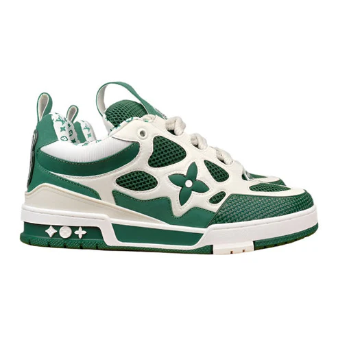 LV SKATE SNEAKER GREEN WHITE