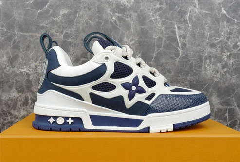 LV SKATE SNEAKER MARINE WHITE