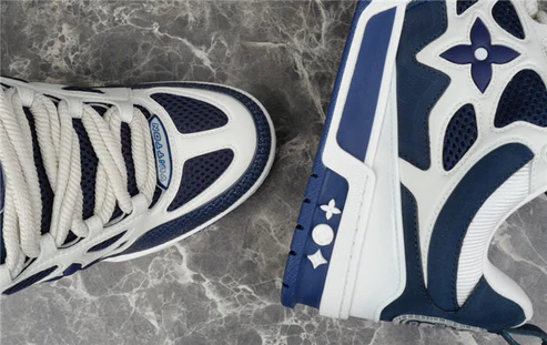 LV SKATE SNEAKER MARINE WHITE