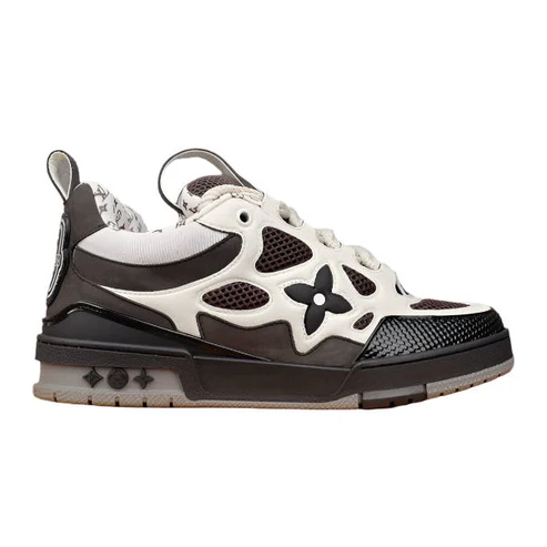 LV SKATE SNEAKER WHITE BLACK