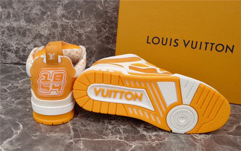 LV SKATE SNEAKER YELLOW WHITE