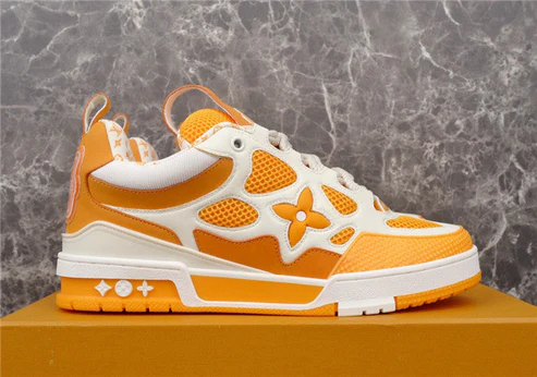 LV SKATE SNEAKER YELLOW WHITE