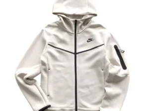 NIKE TECH FLEECE HOODIE x OLIVE GREY/ENIGMA STONE