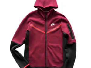 NIKE TECH FLEECE HOODIE x DARK BEETROOT/PHANTOM