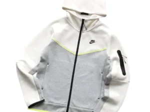 NIKE TECH FLEECE HOODIE x GREY VOLT