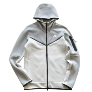 NIKE TECH FLEECE HOODIE x GREY