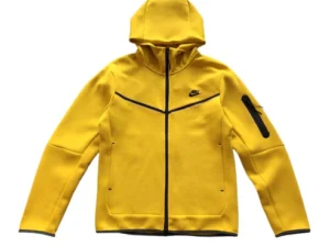 GNIKE TECH FLEECE HOODIE x YELLOW