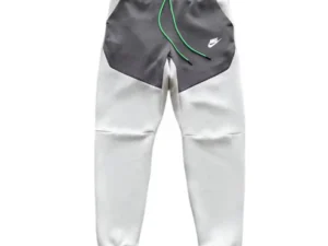 NIKE TECH FLEECE PANTS x GREY/BLACK/GREEN